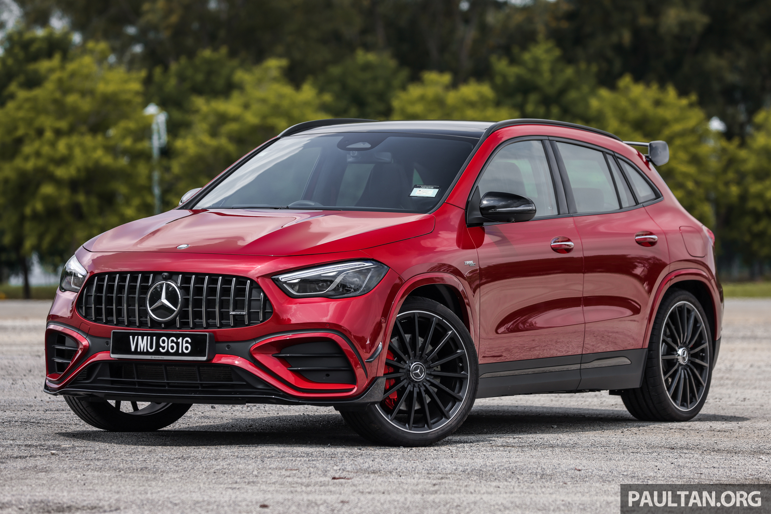 图集：2024 Mercedes-AMG GLA 45S 4Matic+ 小改款，最大输出功率达421 PS，4.3秒破百，售价RM539,888