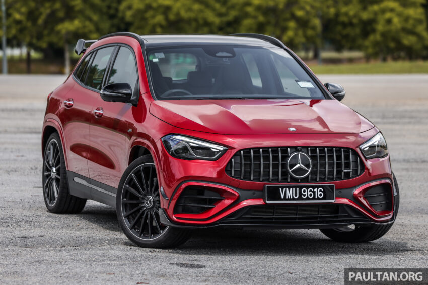 图集：2024 Mercedes-AMG GLA 45S 4Matic+ 小改款，最大输出功率达421 PS，4.3秒破百，售价RM539,888 270936