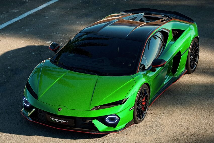 Huracán 继任者登场！Lamborghini Temerario，采用4.0L V8双涡轮增压引擎插混系统，920 PS马力、2.7秒破百 269731