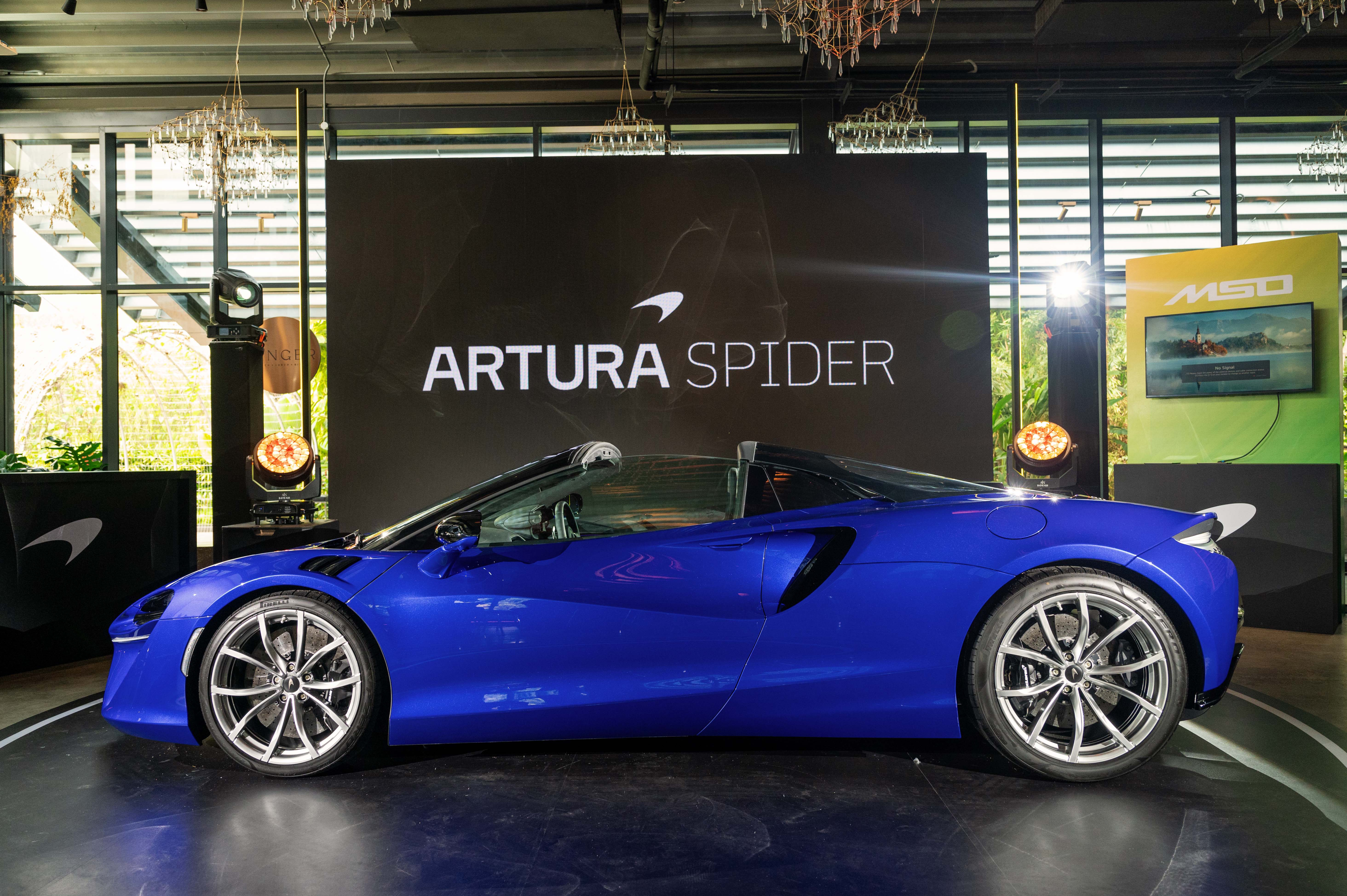 McLaren Artura Spider 本地开卖！含税售RM3,400,000起