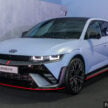 Hyundai Ioniq 5 N 本地首次亮相, 高性能纯电EV, 3.4秒破百, 续航里程448公里, 350kW DC快充, 18分钟充电至80%