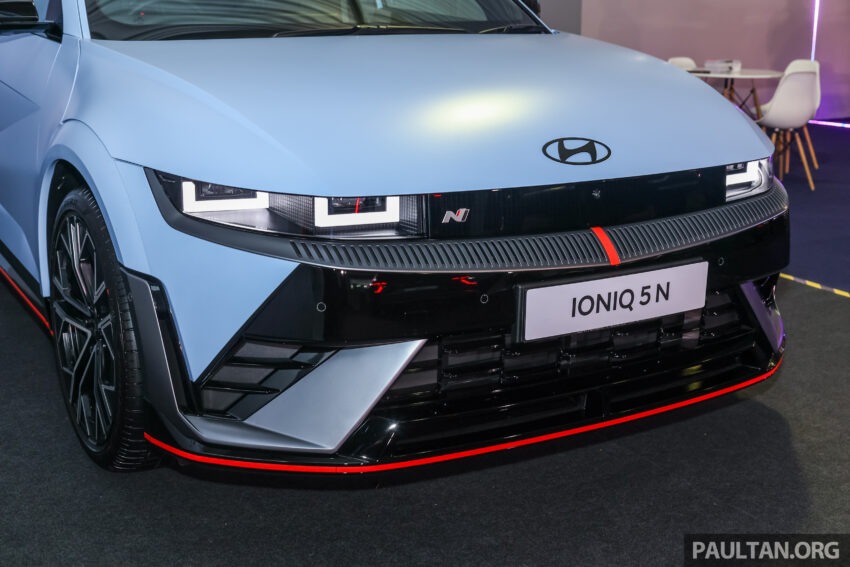 Hyundai Ioniq 5 N 本地首次亮相, 高性能纯电EV, 3.4秒破百, 续航里程448公里, 350kW DC快充, 18分钟充电至80% 273043