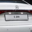 W214 Mercedes-Benz E-Class 大改款登陆大马市场, E 200 Avantgarde 与 E 350 e AMG Line,售价从35.6万起