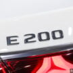 W214 Mercedes-Benz E-Class 大改款登陆大马市场, E 200 Avantgarde 与 E 350 e AMG Line,售价从35.6万起