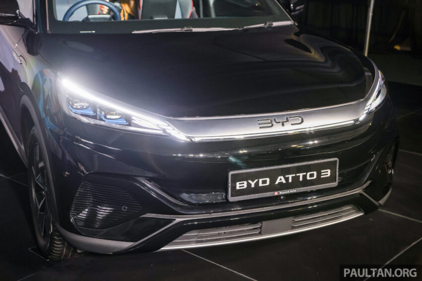 BYD Atto 3 迎来第二度小升级！搭载更大容量电池组，续航里程提升至480 km，追加更多配备，售价RM149,800 272935