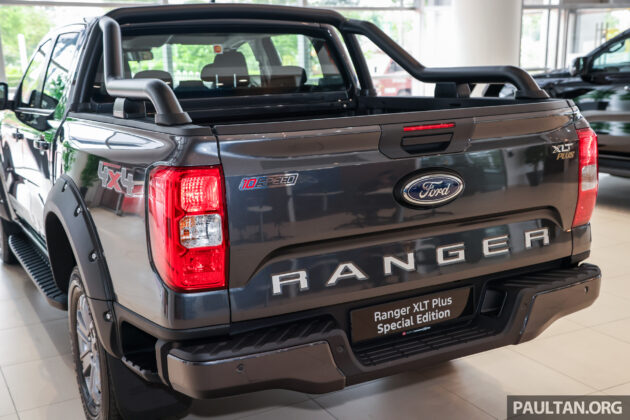 2024 Ford Ranger XLT Plus Special Edition 陈列室新车实拍, 2.0T双涡轮柴油引擎+10AT变速箱, 售价14.4万起