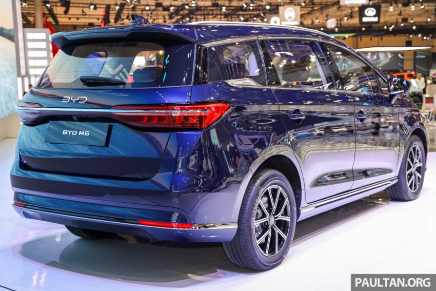 BYD M6 泰国上市, 六人座纯电MPV, 续航里程最长530公里 273373