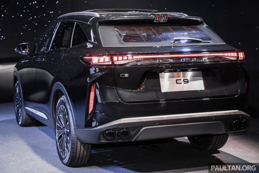 Omoda C9 我国首发亮相, 2.0T四缸引擎+8AT变速箱, 有前驱与四驱版可选, 12月正式发布, 预估价从18.5万令吉起 275059