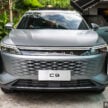 Omoda C9 我国首发亮相, 2.0T四缸引擎+8AT变速箱, 有前驱与四驱版可选, 12月正式发布, 预估价从18.5万令吉起
