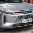 Omoda C9 我国首发亮相, 2.0T四缸引擎+8AT变速箱, 有前驱与四驱版可选, 12月正式发布, 预估价从18.5万令吉起