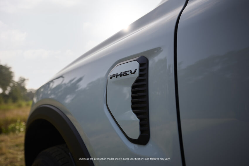 Ford Ranger PHEV 更多细节被公布, 搭载2.3L EcoBoost 四缸涡轮增压汽油引擎, 支持AC充电, 纯电续航里程45公里 274274