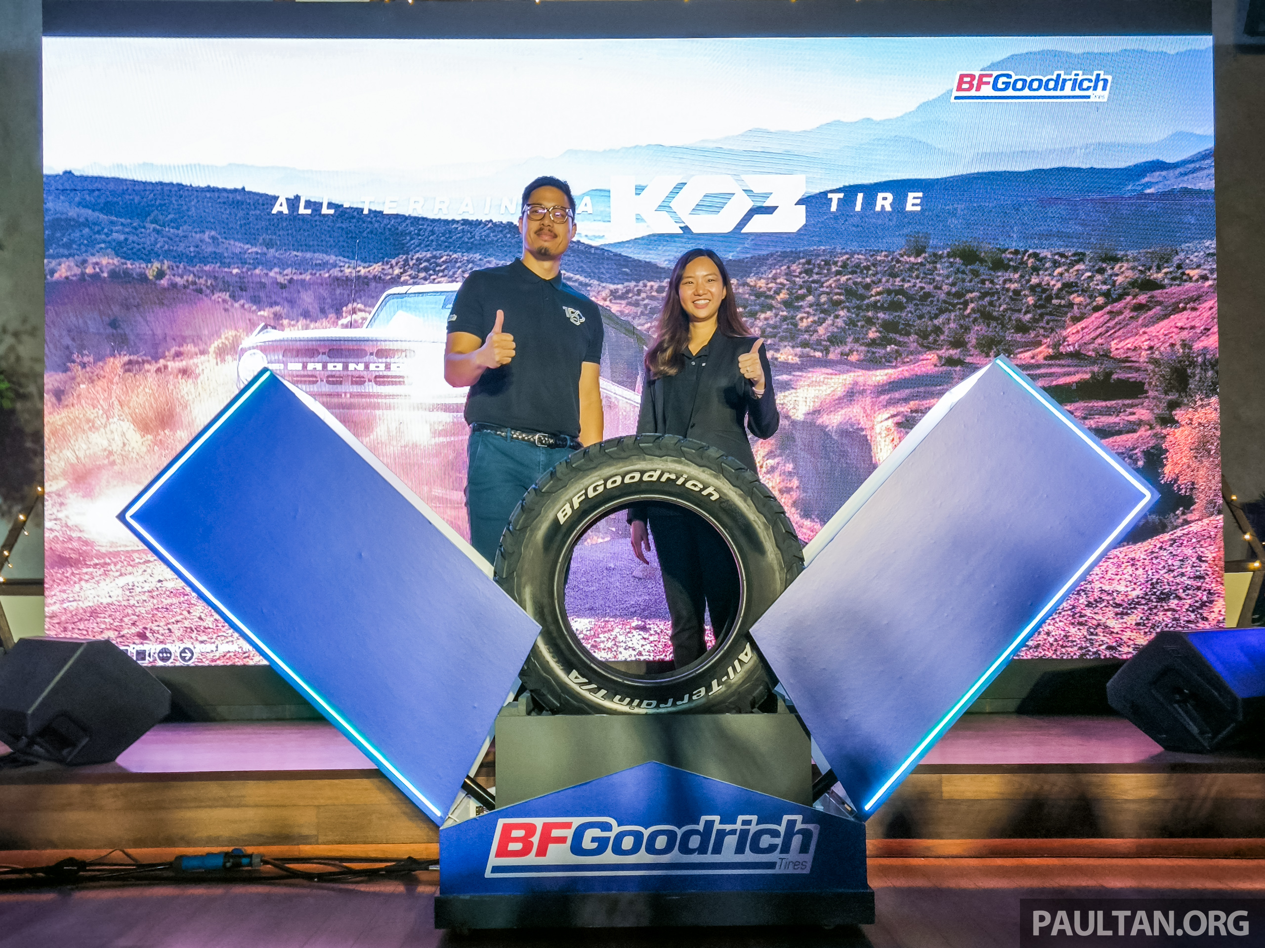 BFGoodrich All-Terrain T/A KO3 新世代全地形越野轮胎正式于本地开卖！15至22寸多达39种选择，售价RM825起