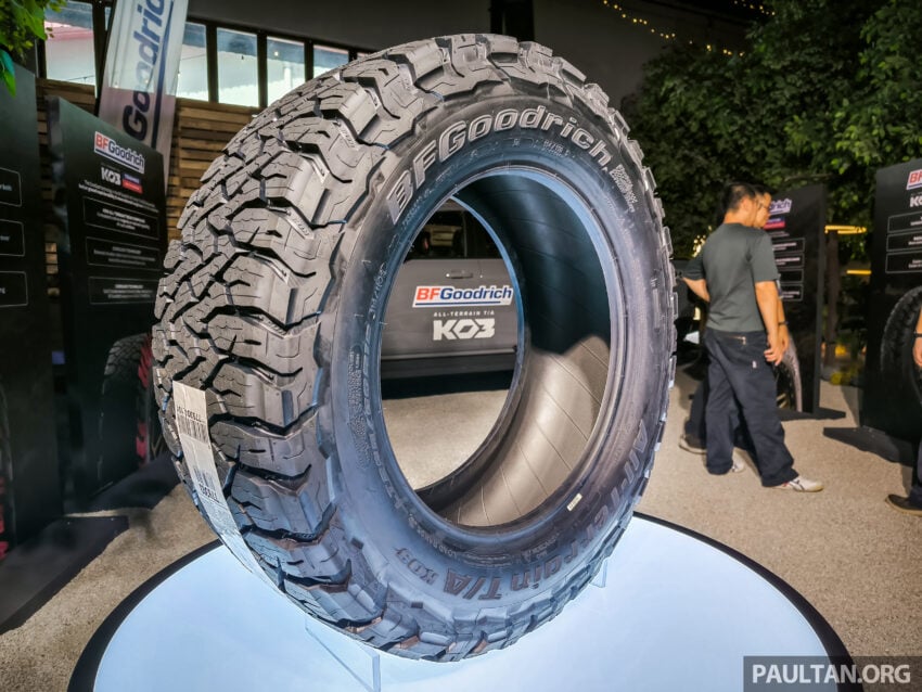 BFGoodrich All-Terrain T/A KO3 新世代全地形越野轮胎正式于本地开卖！15至22寸多达39种选择，售价RM825起 275532