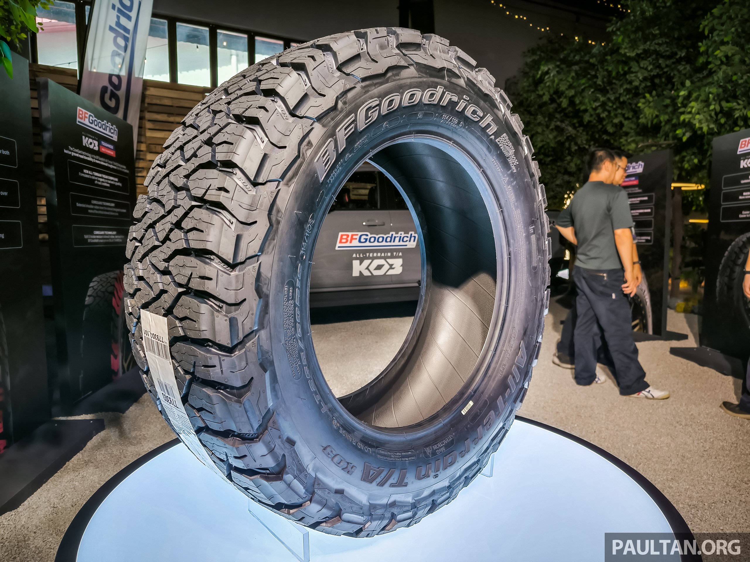 BFGoodrich All-Terrain T/A KO3 新世代全地形越野轮胎正式于本地开卖！15至22寸多达39种选择，售价RM825起