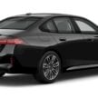 2024 G60 BMW 520i M Sport 本地正式开卖, 搭载原厂M Sport运动套件, 2.0L涡轮引擎+48V, 7.5秒破百, 售价35万起