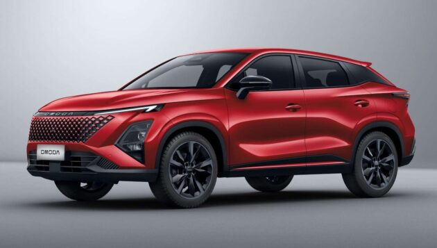俄罗斯原厂发布 Chery Omoda 5 小改款官图, 小幅度变化