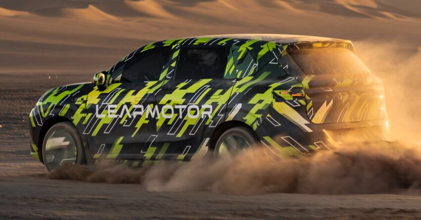 零跑 Leapmotor B10 预告图发布, 下月中于巴黎车展首发 275386