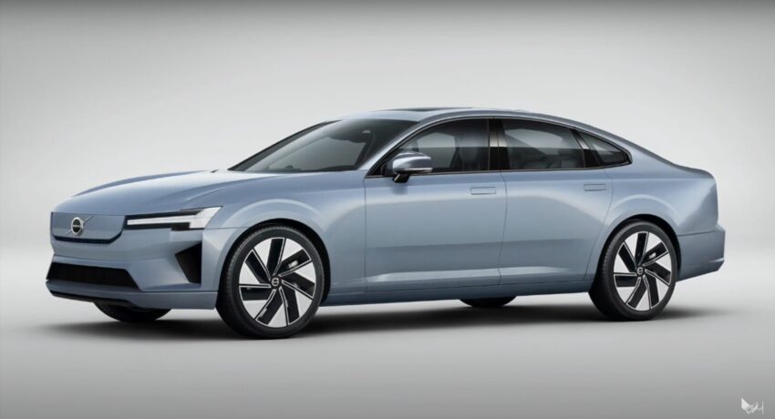 Volvo ES90 获原厂预告, 纯电旗舰四门房车, 明年3月首发 272751