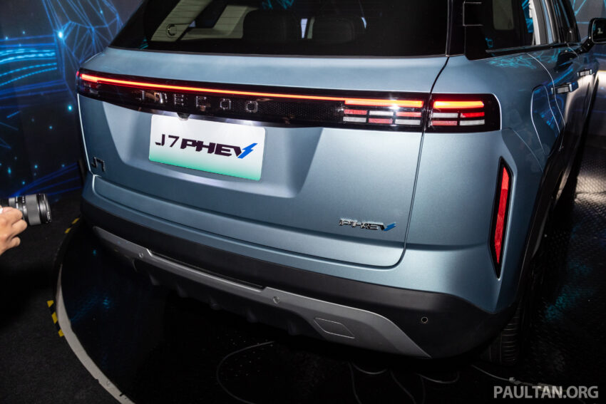 2025 Jaecoo J7 PHEV 本地首发亮相, 分前驱与四驱版, 油电综合里程可达1,300公里, 8.5秒破百, 预估价17至18万 279478
