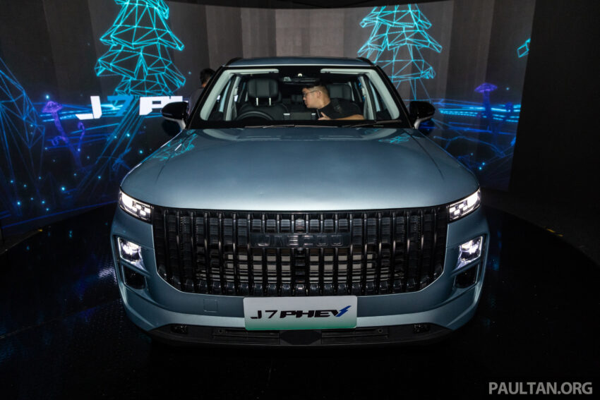2025 Jaecoo J7 PHEV 本地首发亮相, 分前驱与四驱版, 油电综合里程可达1,300公里, 8.5秒破百, 预估价17至18万 279462
