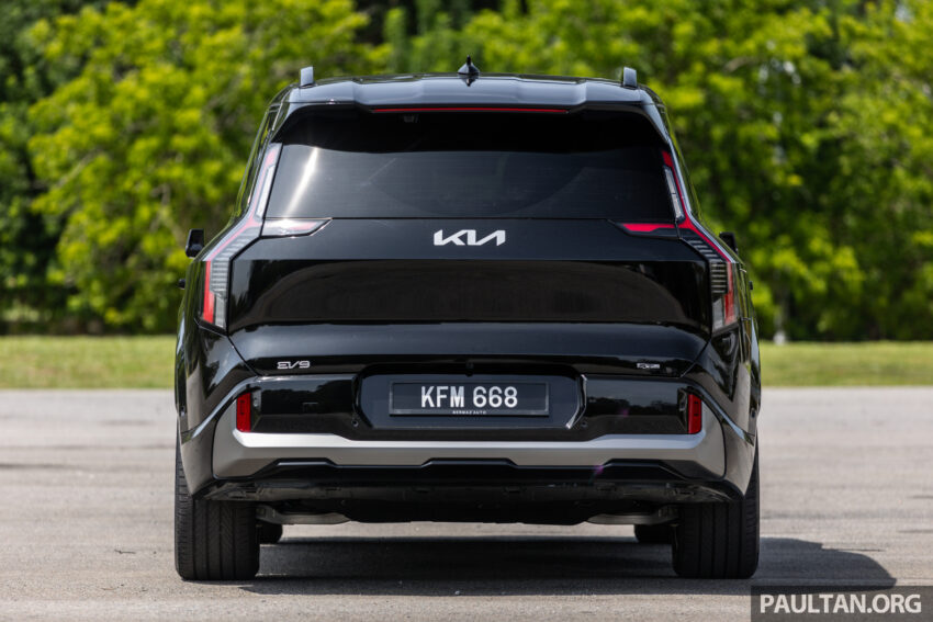 2024 Kia EV9 六人座实拍+简单试驾心得分享: 要价37.5万的纯电动大型豪华SUV, 科技感拉满但有些配备不太实际? 277909