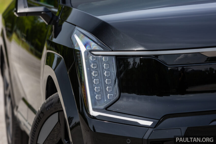 2024 Kia EV9 六人座实拍+简单试驾心得分享: 要价37.5万的纯电动大型豪华SUV, 科技感拉满但有些配备不太实际? 277911