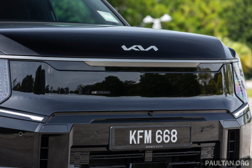 2024 Kia EV9 六人座实拍+简单试驾心得分享: 要价37.5万的纯电动大型豪华SUV, 科技感拉满但有些配备不太实际? 277914