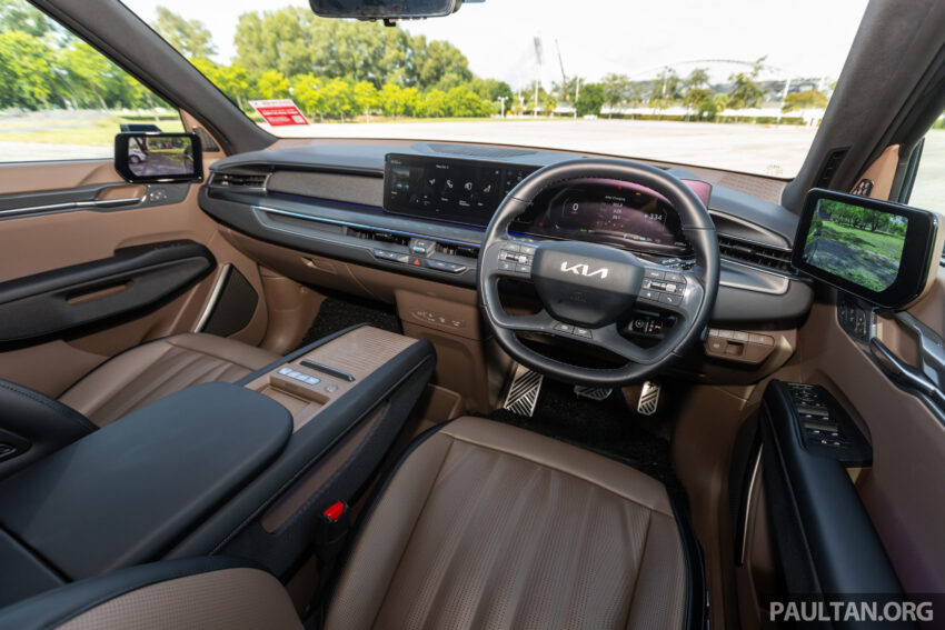 2024 Kia EV9 六人座实拍+简单试驾心得分享: 要价37.5万的纯电动大型豪华SUV, 科技感拉满但有些配备不太实际? 278063