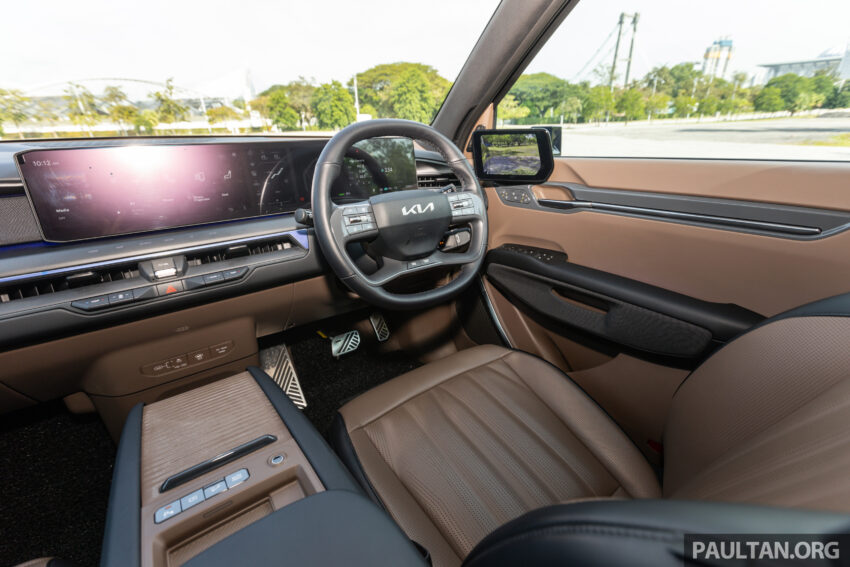 2024 Kia EV9 六人座实拍+简单试驾心得分享: 要价37.5万的纯电动大型豪华SUV, 科技感拉满但有些配备不太实际? 278064