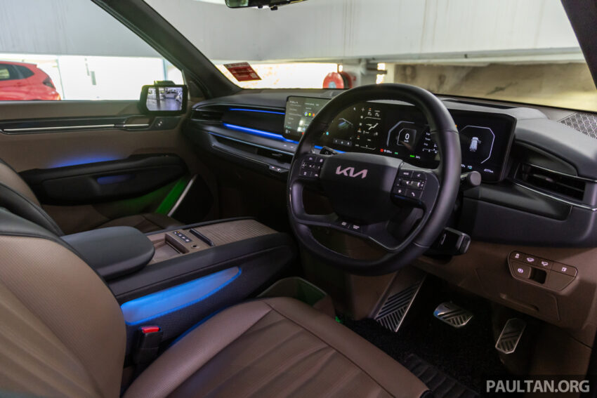 2024 Kia EV9 六人座实拍+简单试驾心得分享: 要价37.5万的纯电动大型豪华SUV, 科技感拉满但有些配备不太实际? 278112
