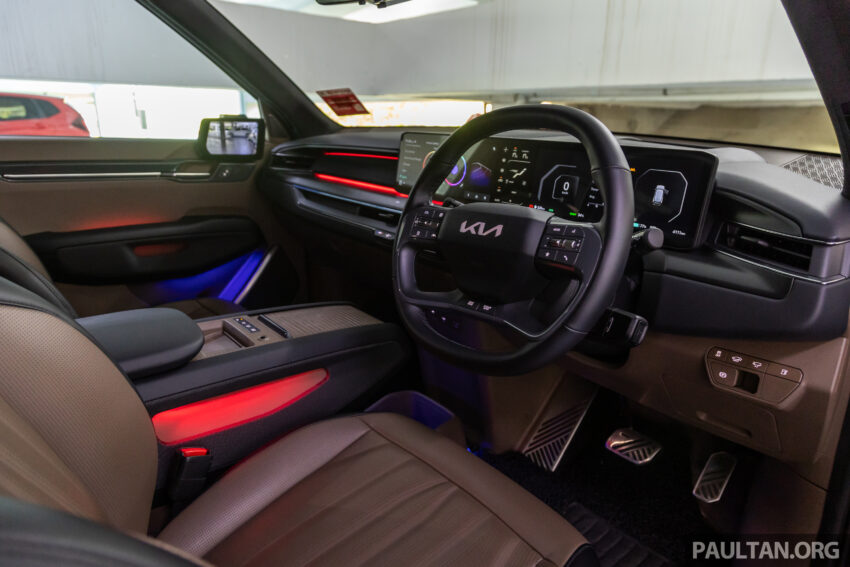 2024 Kia EV9 六人座实拍+简单试驾心得分享: 要价37.5万的纯电动大型豪华SUV, 科技感拉满但有些配备不太实际? 278114