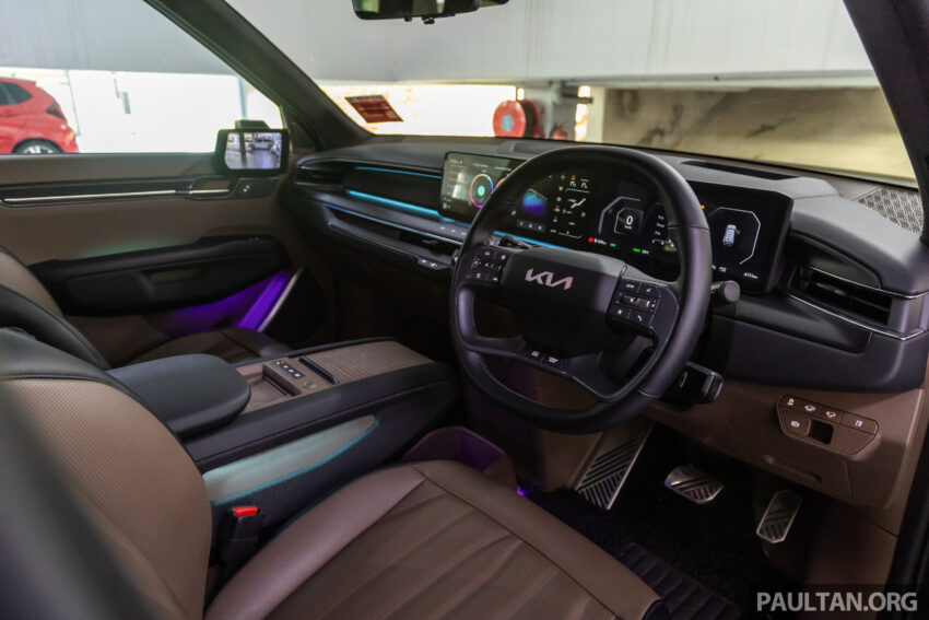 2024 Kia EV9 六人座实拍+简单试驾心得分享: 要价37.5万的纯电动大型豪华SUV, 科技感拉满但有些配备不太实际? 278115