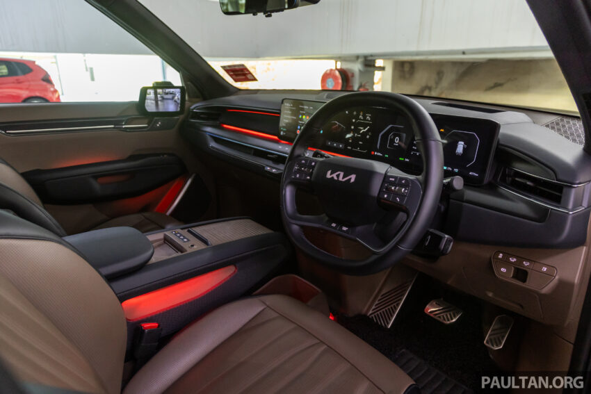 2024 Kia EV9 六人座实拍+简单试驾心得分享: 要价37.5万的纯电动大型豪华SUV, 科技感拉满但有些配备不太实际? 278116