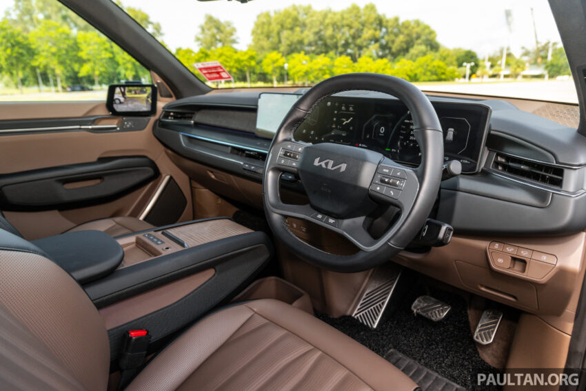2024 Kia EV9 六人座实拍+简单试驾心得分享: 要价37.5万的纯电动大型豪华SUV, 科技感拉满但有些配备不太实际? 277945