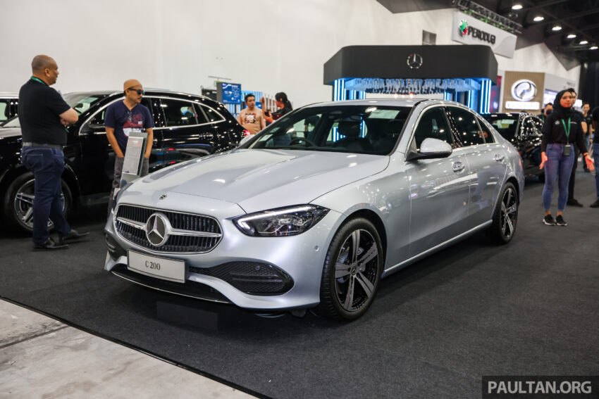 ACE 2024: 现场订购指定 Mercedes-Benz C-Class 新车, 贷款年利率只需从0.88%起! 近距离欣赏与体验多款新车! 280175