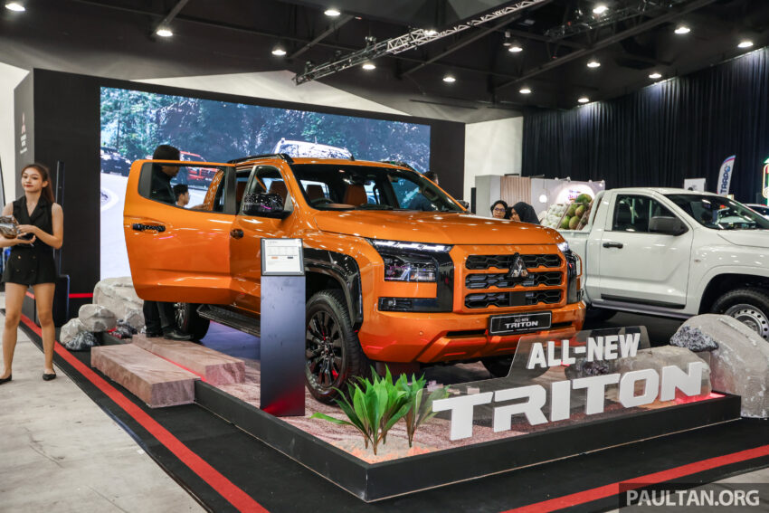 ACE 2024：全新第六代 Mitsubishi Triton 皮卡和小改款 Xpander 齐亮相！新车售价分别从RM102k及RM100k起 280220