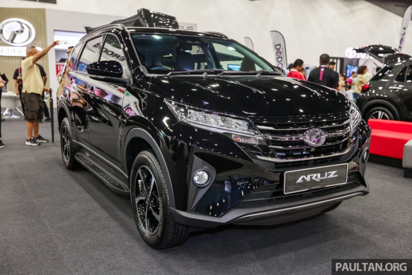 ACE 2024: 黑色 Perodua Aruz 公开亮相, 现场订车享折扣 280102