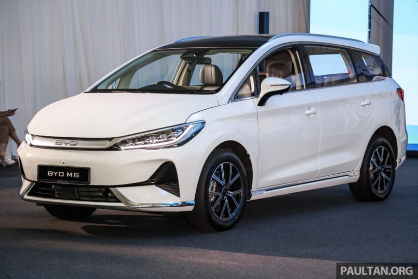 比亚迪 BYD M6 纯电动MPV正式于本地发布！仅提供七人座布局，划分 Standard 和 Extended 版本，售RM109k起 278389