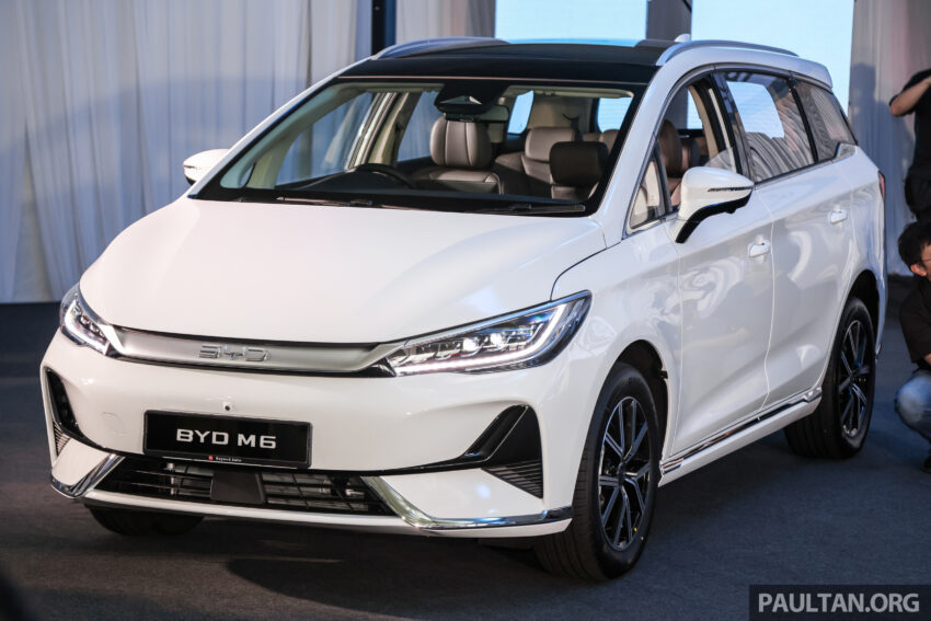 比亚迪 BYD M6 纯电动MPV正式于本地发布！仅提供七人座布局，划分 Standard 和 Extended 版本，售RM109k起 278390
