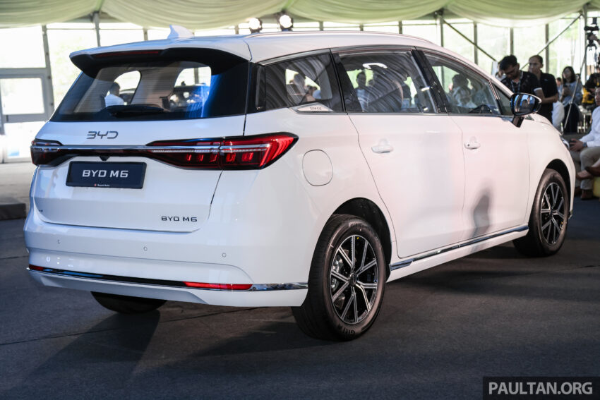 比亚迪 BYD M6 纯电动MPV正式于本地发布！仅提供七人座布局，划分 Standard 和 Extended 版本，售RM109k起 278391