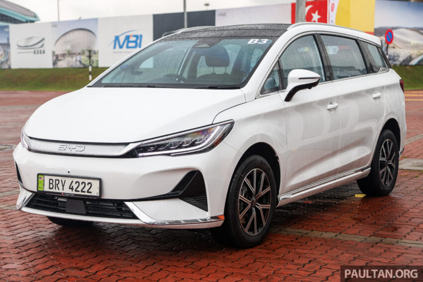 比亚迪 BYD M6 纯电动MPV正式于本地发布！仅提供七人座布局，划分 Standard 和 Extended 版本，售RM109k起 278473
