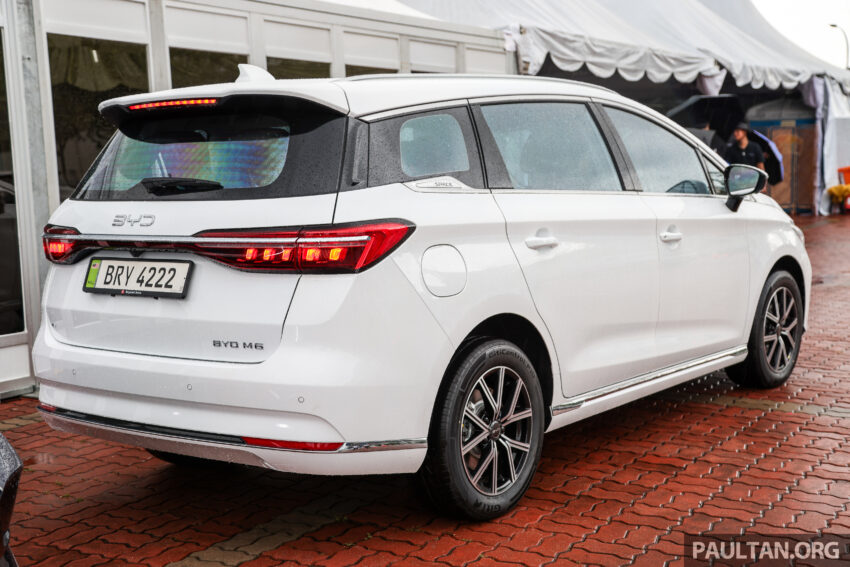 比亚迪 BYD M6 纯电动MPV正式于本地发布！仅提供七人座布局，划分 Standard 和 Extended 版本，售RM109k起 278474