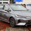 比亚迪 BYD M6 纯电动MPV正式于本地发布！仅提供七人座布局，划分 Standard 和 Extended 版本，售RM109k起