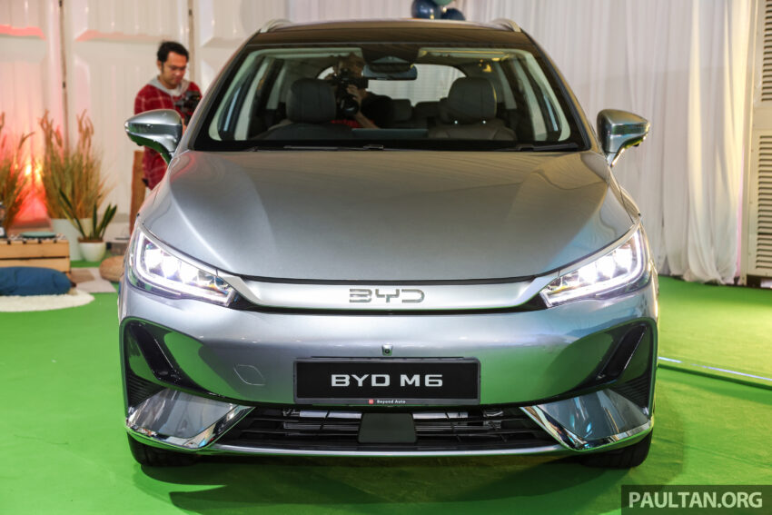 比亚迪 BYD M6 纯电动MPV正式于本地发布！仅提供七人座布局，划分 Standard 和 Extended 版本，售RM109k起 278437