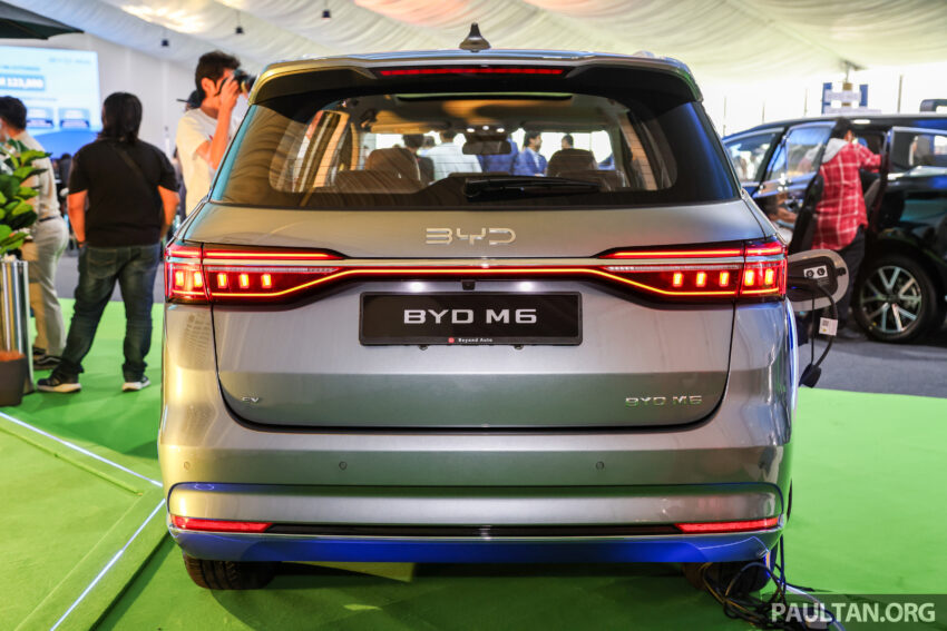 比亚迪 BYD M6 纯电动MPV正式于本地发布！仅提供七人座布局，划分 Standard 和 Extended 版本，售RM109k起 278438