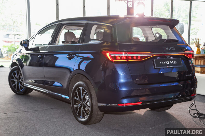 比亚迪 BYD M6 纯电动MPV正式于本地发布！仅提供七人座布局，划分 Standard 和 Extended 版本，售RM109k起 278417