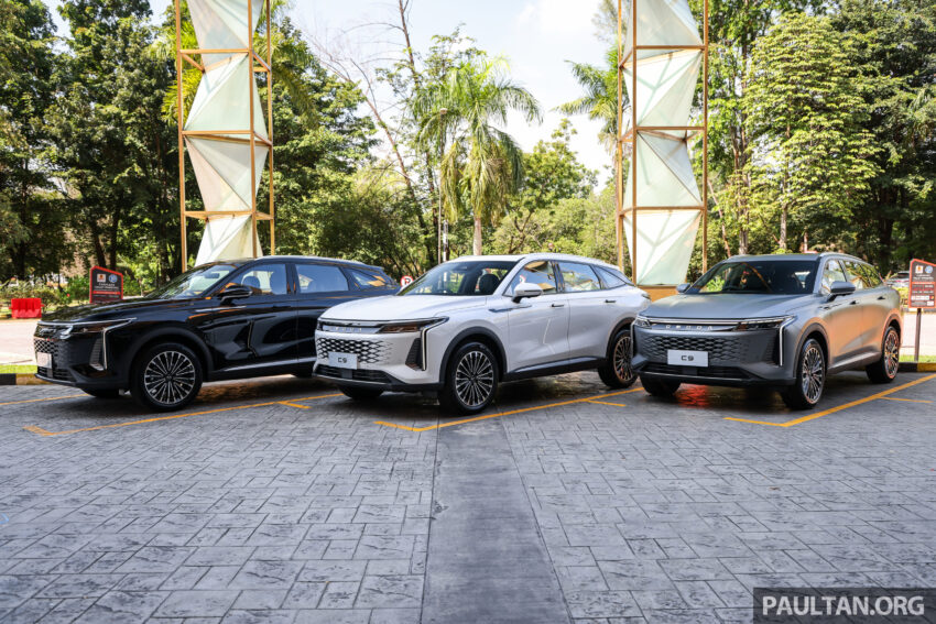 Omoda C9 于1 Utama对外公开亮相, D-Segment五人座SUV, 2.0L涡轮引擎, 可选前驱与四驱, 预估价18.5-19.5万 280397