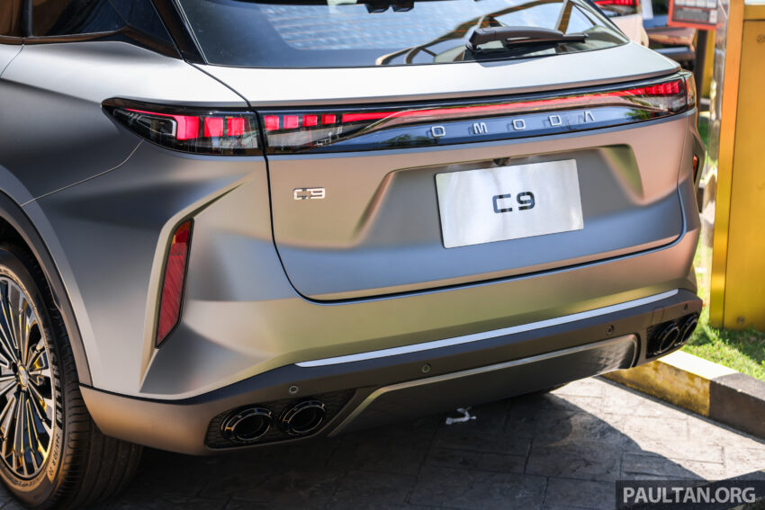 Omoda C9 于1 Utama对外公开亮相, D-Segment五人座SUV, 2.0L涡轮引擎, 可选前驱与四驱, 预估价18.5-19.5万 280411