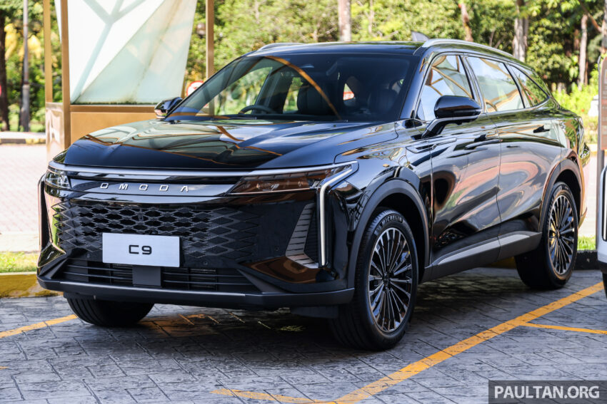 Omoda C9 于1 Utama对外公开亮相, D-Segment五人座SUV, 2.0L涡轮引擎, 可选前驱与四驱, 预估价18.5-19.5万 280415