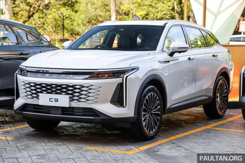 Omoda C9 于1 Utama对外公开亮相, D-Segment五人座SUV, 2.0L涡轮引擎, 可选前驱与四驱, 预估价18.5-19.5万 280418